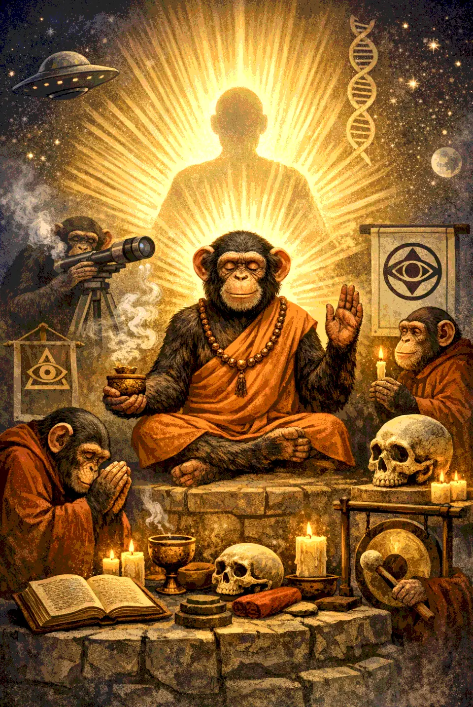 A secular spiritual system
